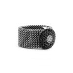 <b>Iconic Edge </b><br>Anello con pavé di zirconi - immagine 2