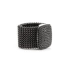 <b>Iconic Edge </b><br>Anello Bold con pavé di zirconi - immagine 3